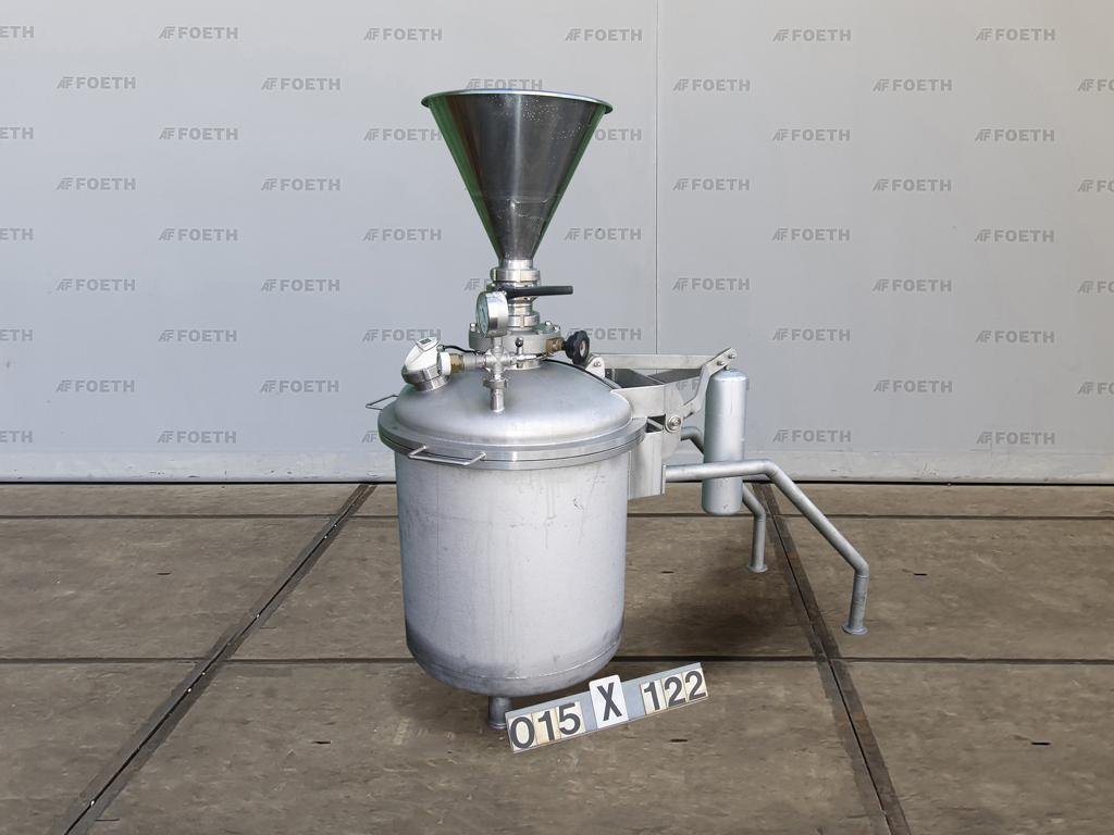 Vacuum impregnation vessel - Cuve pressurisable