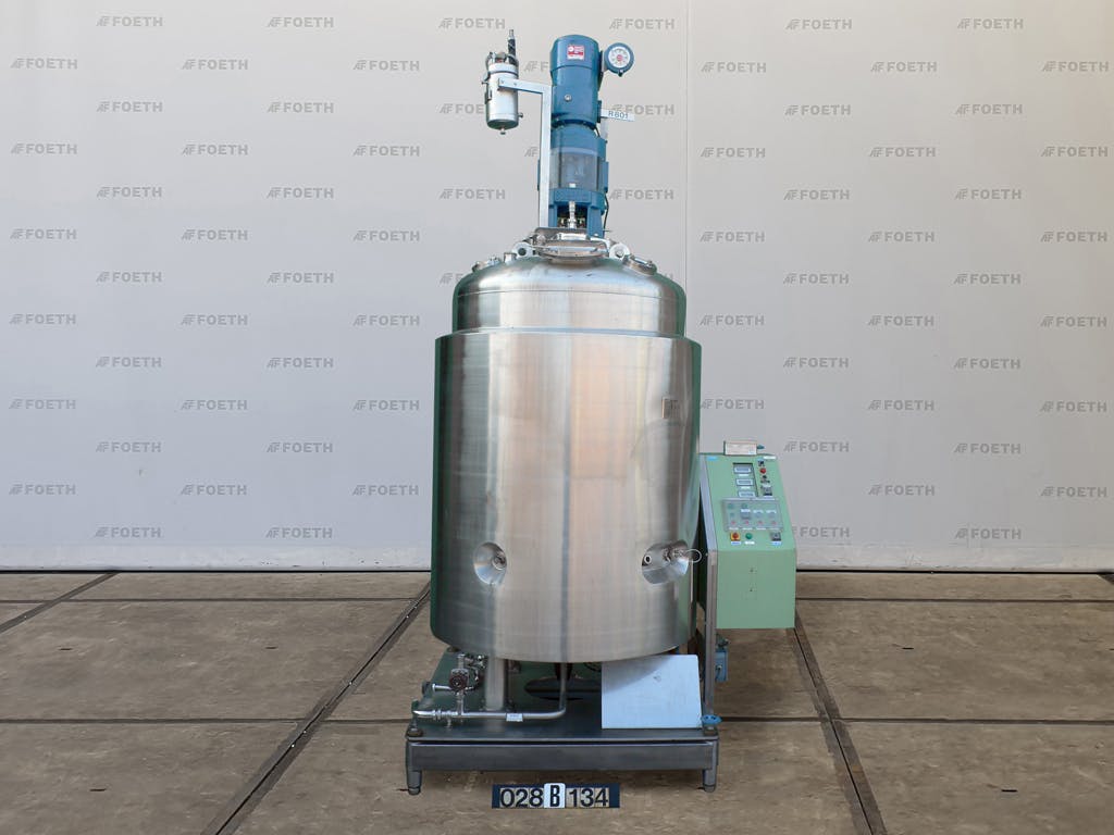 Hanag Oberwil 1600 Ltr. Fermentor (Bio) - Reattore in acciaio inox