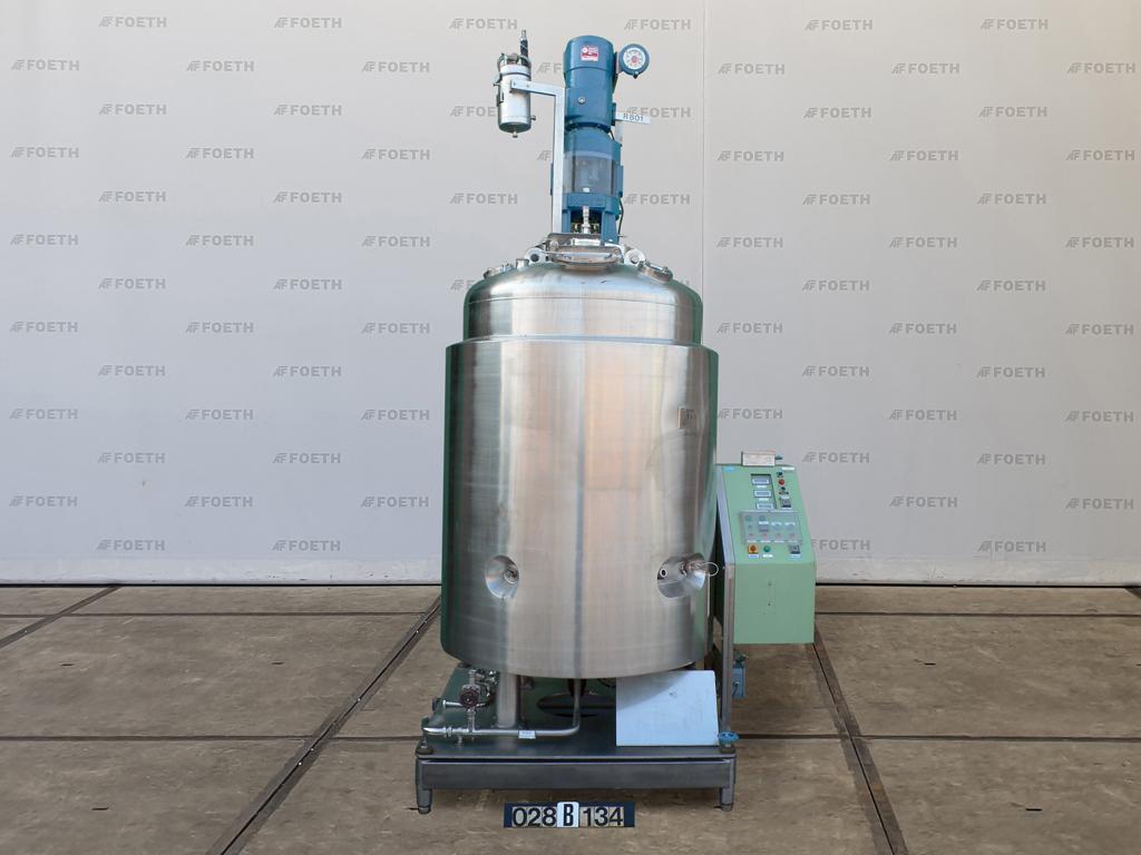 Hanag Oberwil 1600 Ltr. Fermentor (Bio) - Reactor de aço inoxidável - image 1