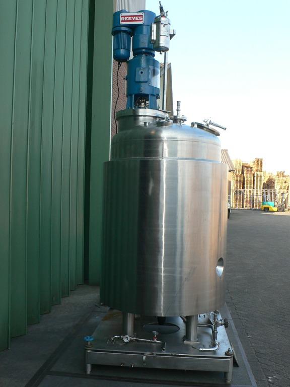 Hanag Oberwil 1600 Ltr. Fermentor (Bio) - Reactor otel inoxidabil - image 2