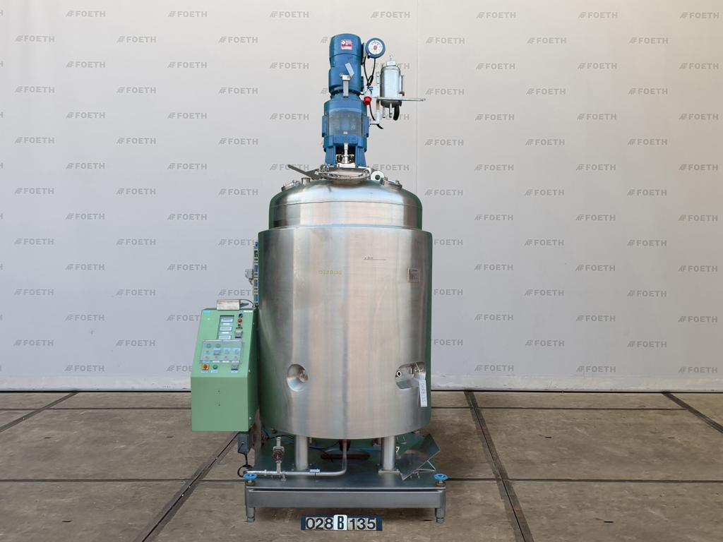 Hanag Oberwil 1600 Ltr. Fermentor (Bio) - Stainless Steel Reactor