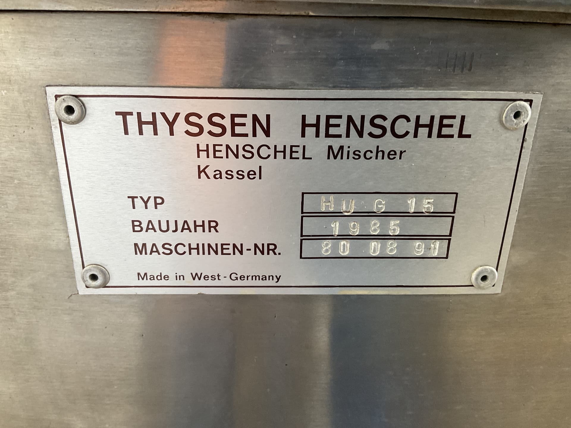 Henschel HU/G-15 - Mieszalnik uniwersalny - image 4