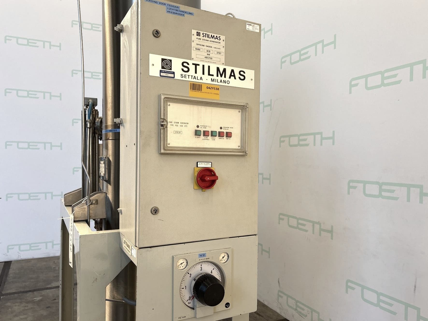 Stilmas PSG-500 DTS — Pure Steam Generator - Destilação - image 4