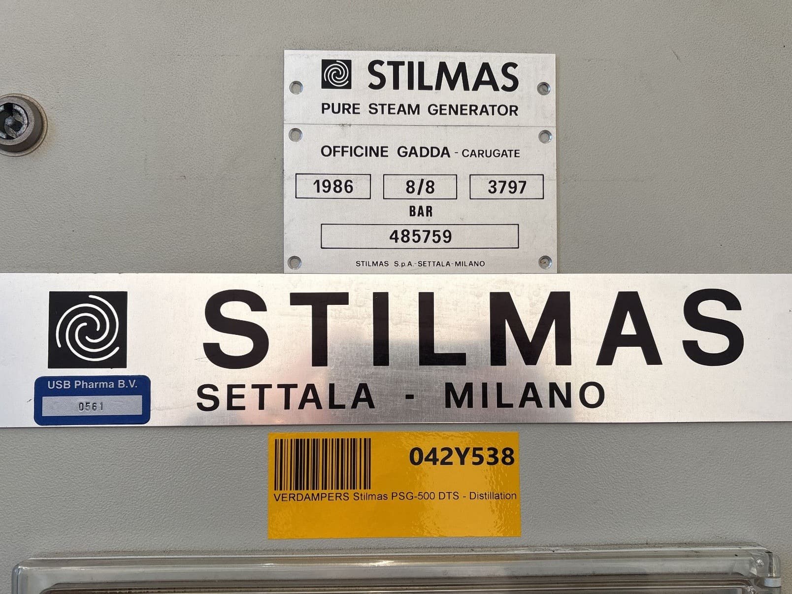Stilmas PSG-500 DTS — Pure Steam Generator - Destilação - image 5