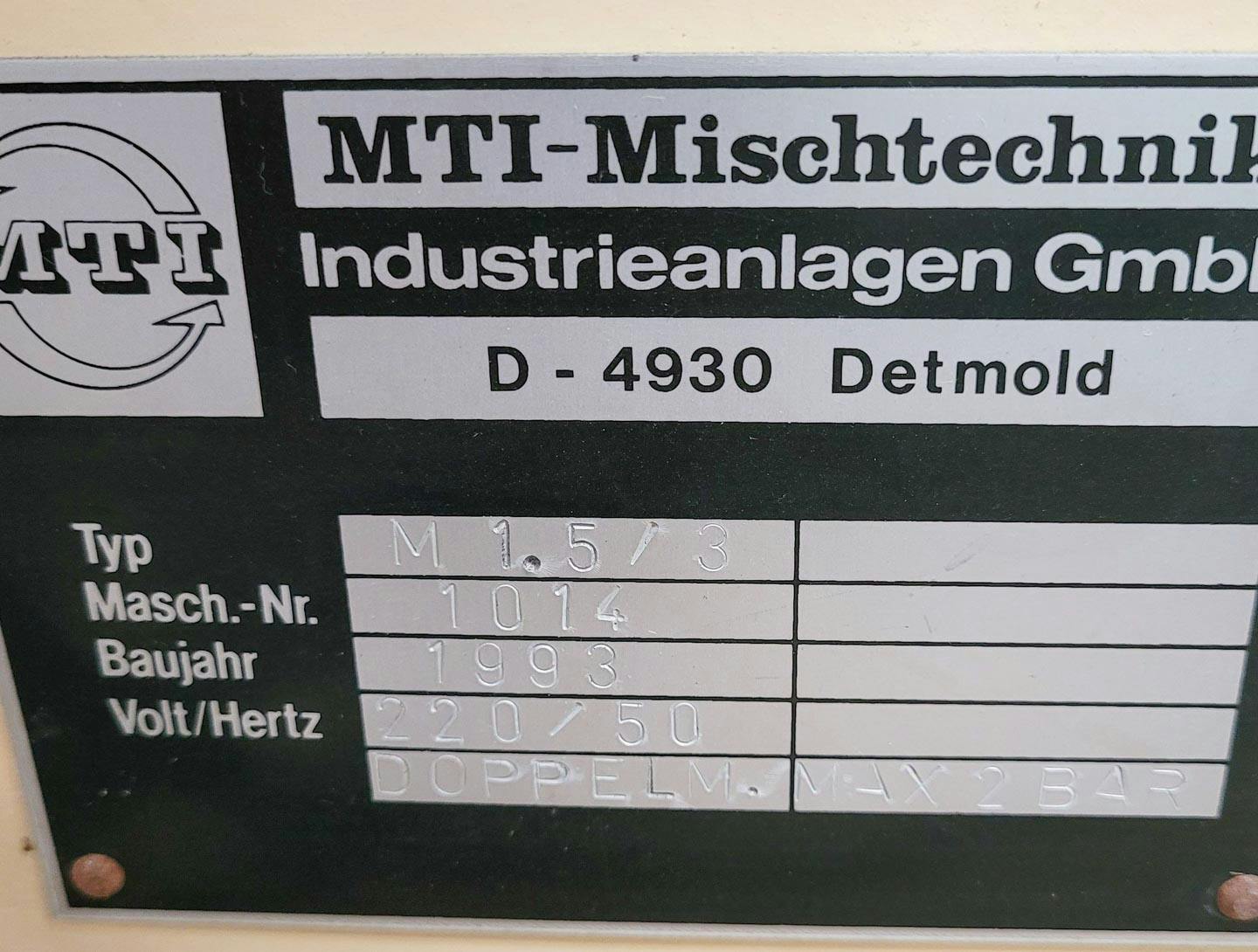 MTI M 1,5 - Mixer fierbinte - image 4