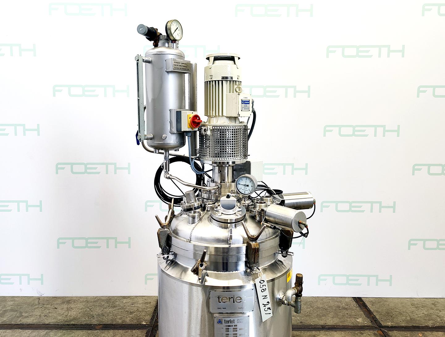 Terlet 195 Ltr - Stainless Steel Reactor - image 6