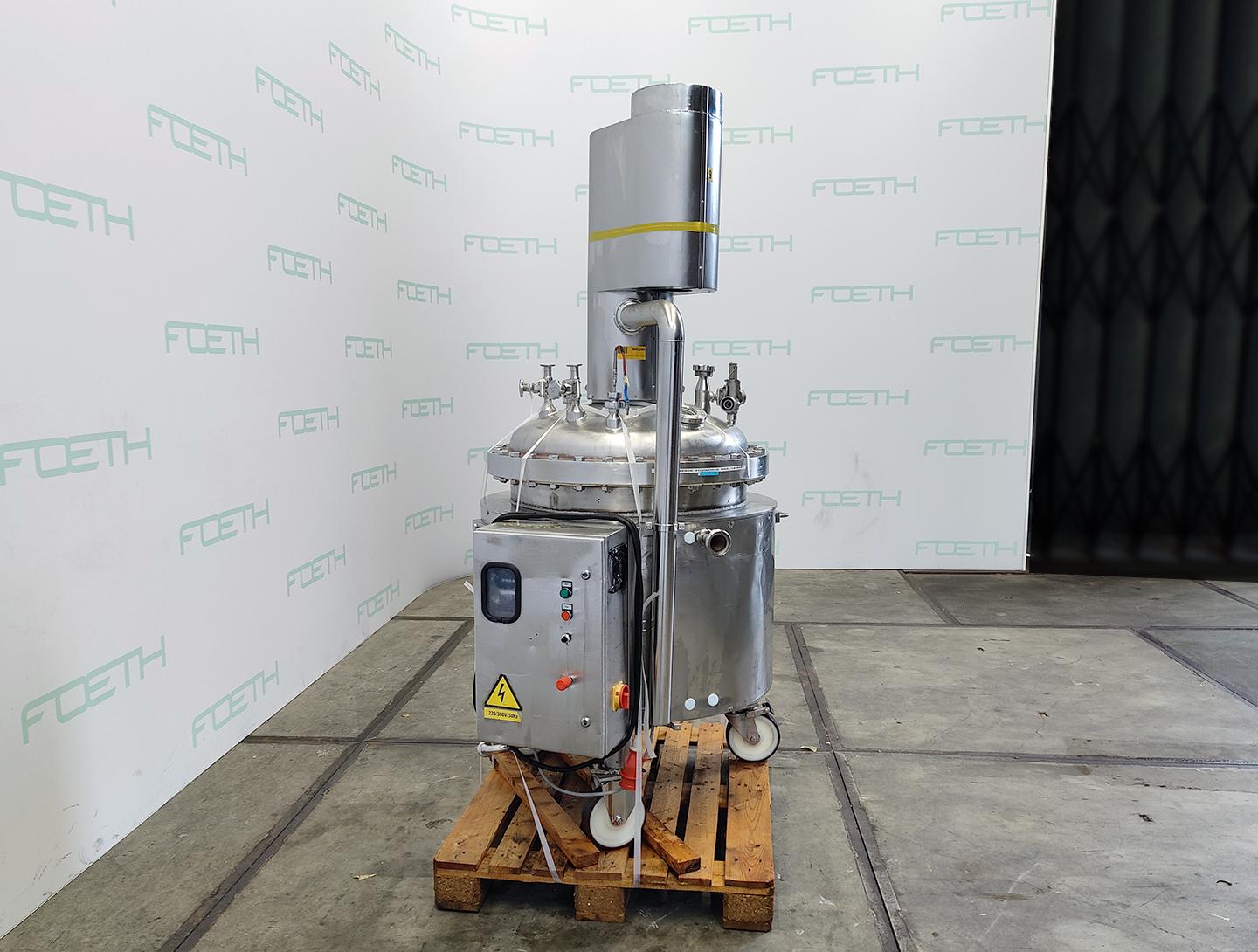 A. Deprest 300 Ltr - Reactor otel inoxidabil - image 3