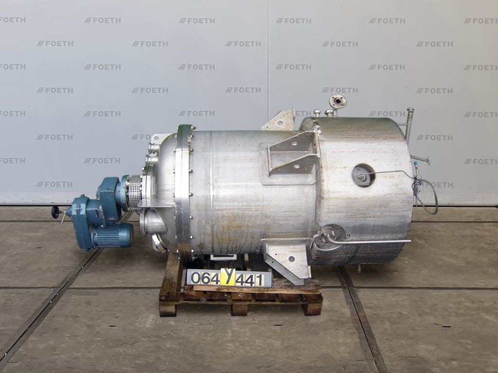 Hoeksma & Velt 800 Ltr - Reactor de acero inoxidable - image 1