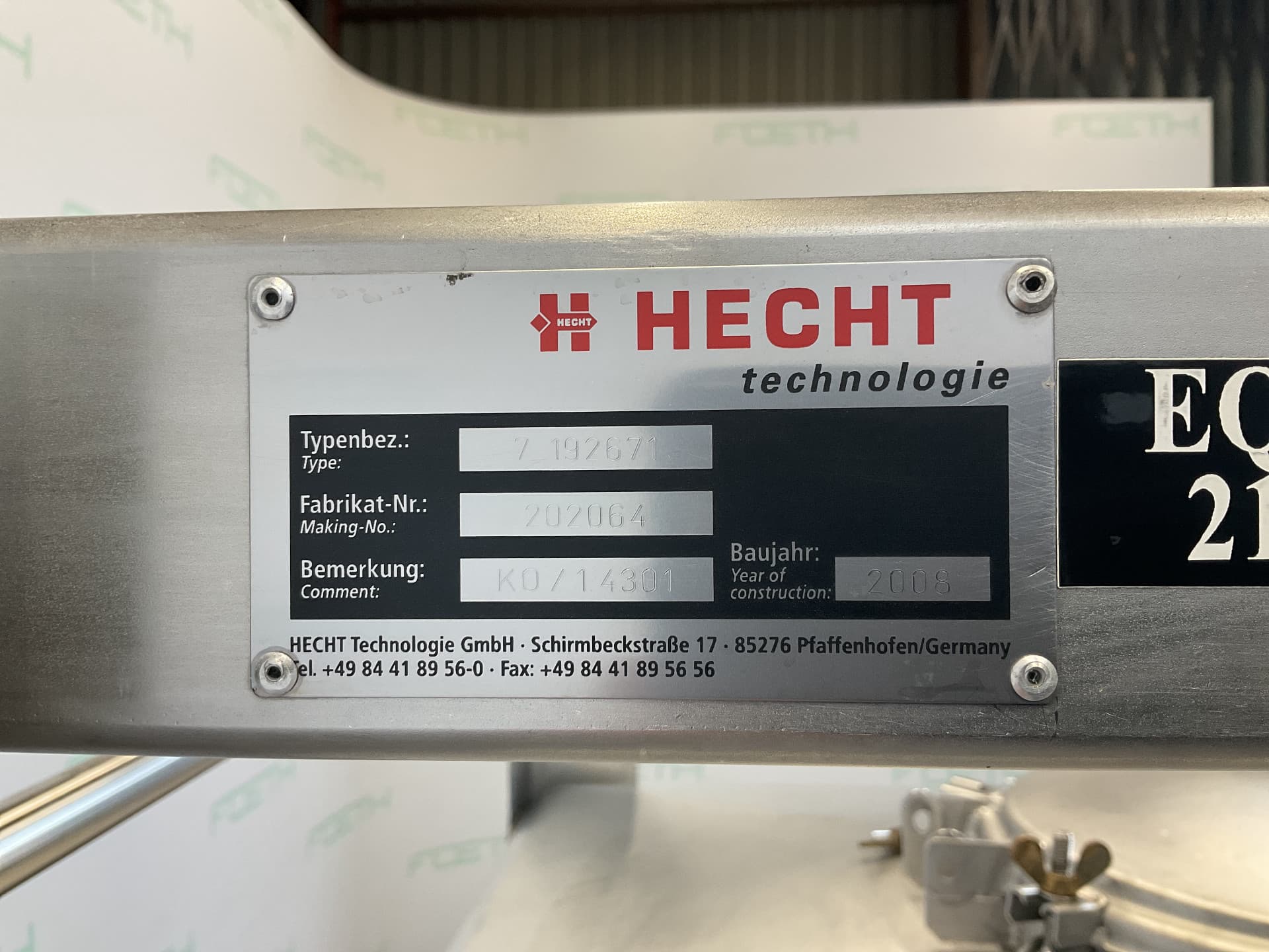 Hecht 7 192671 - Metering screw - image 3