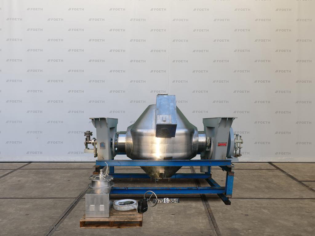 Italvacuum CRIOX RB-1500 - Suszarnia dwustozkowa