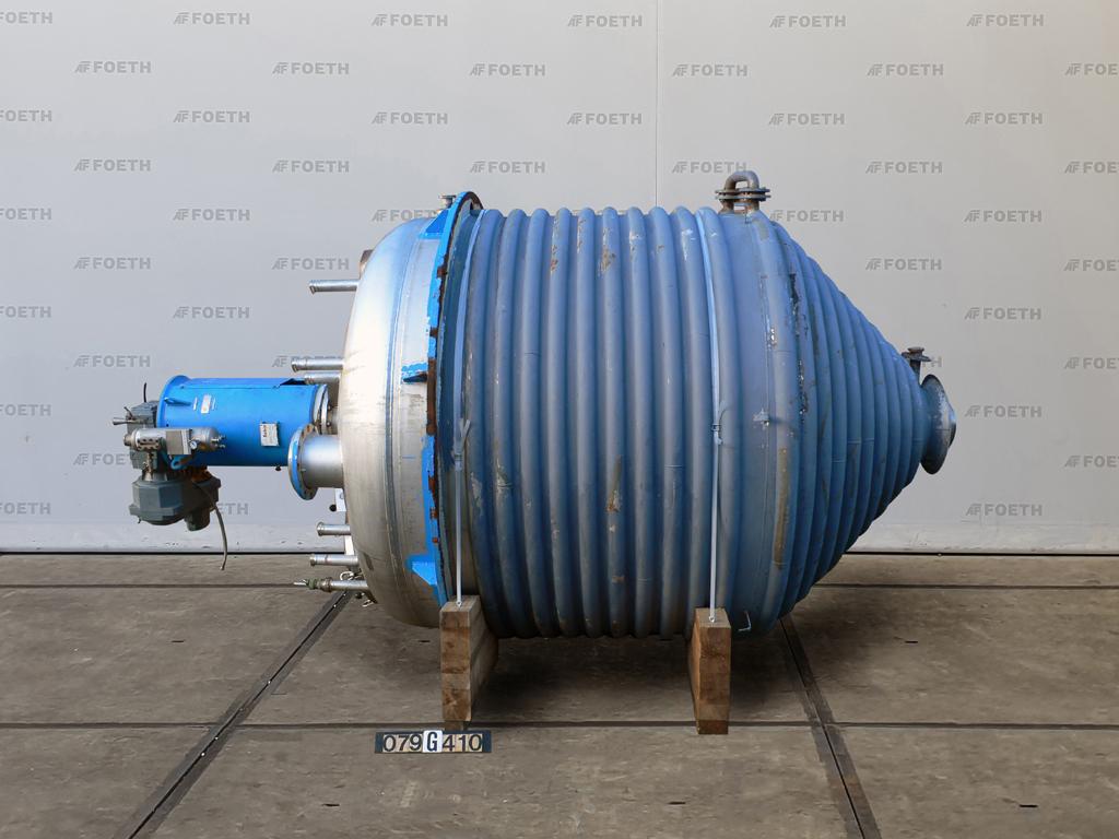 ADM 11000 Ltr - Reactor de aço inoxidável