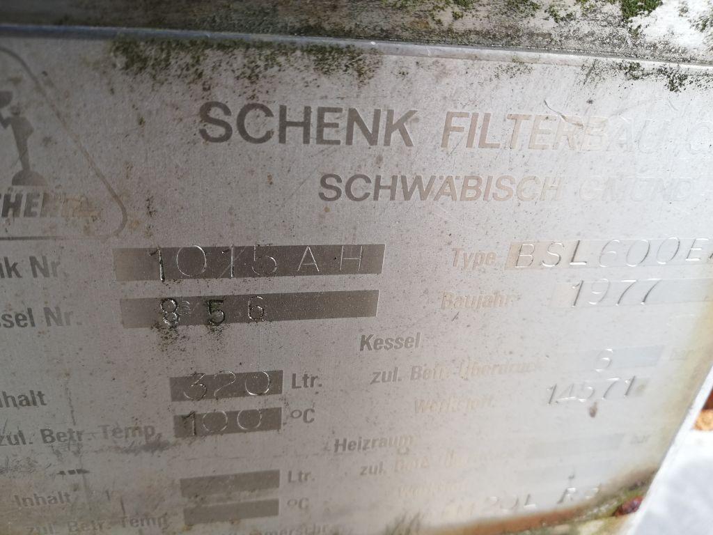 Schenk BSL 600 EA - Horizontal plate filter - image 4