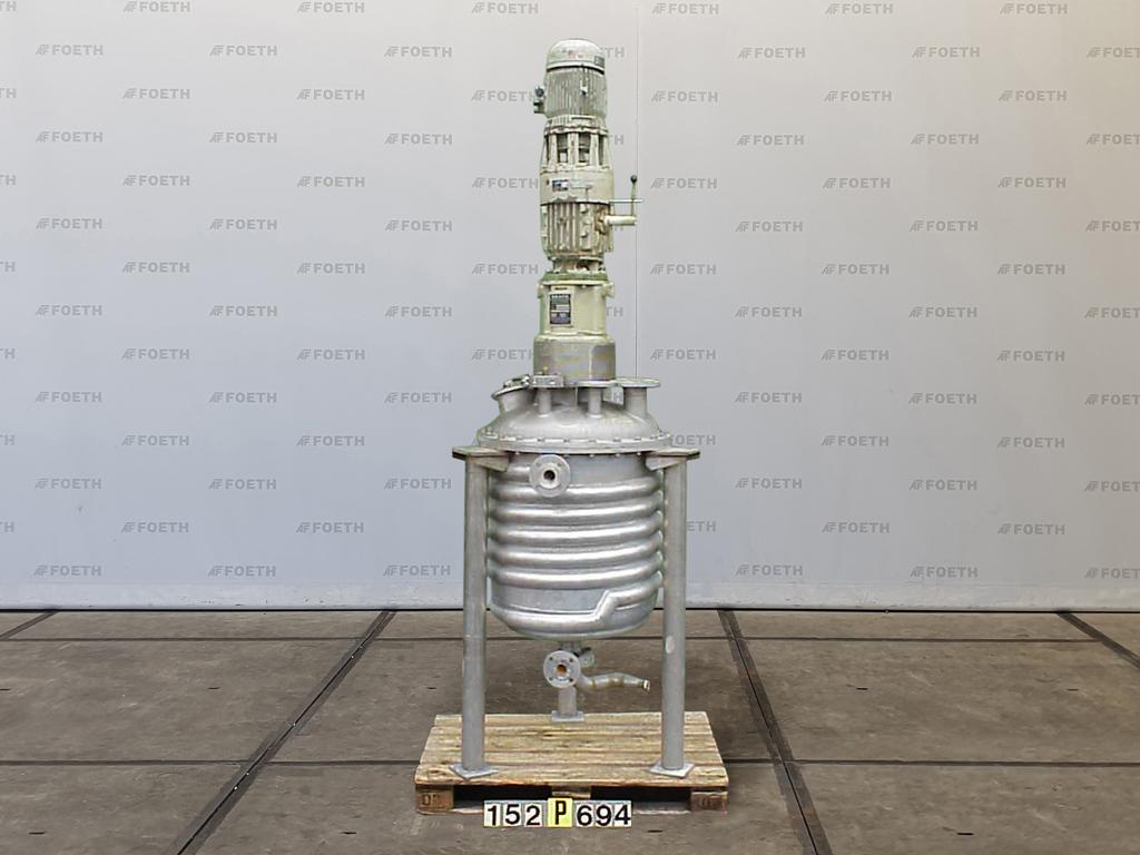 Bucher 260 Ltr - Stainless Steel Reactor - image 1