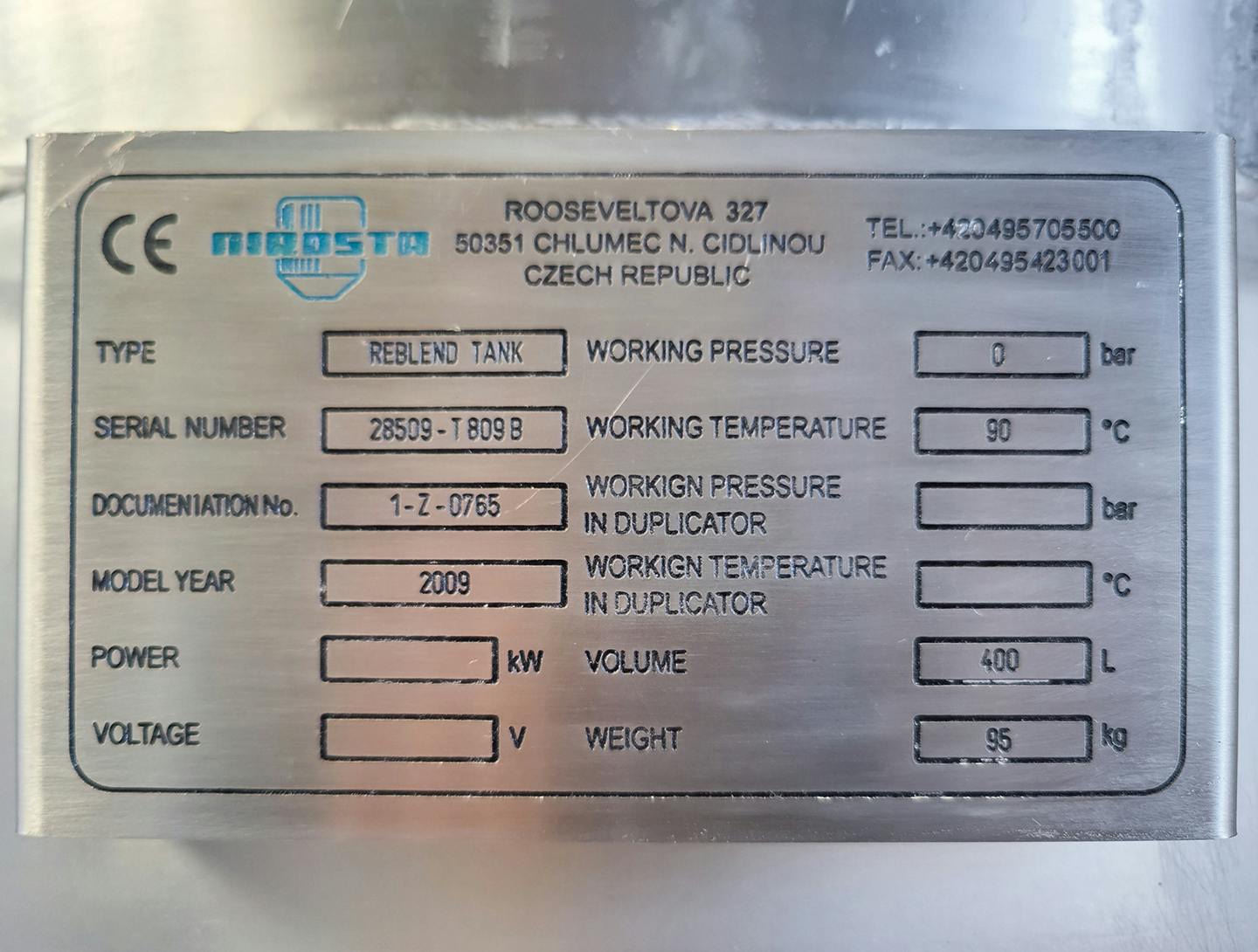 LPD Liquid perfume processing skid - Inline mixer - image 11