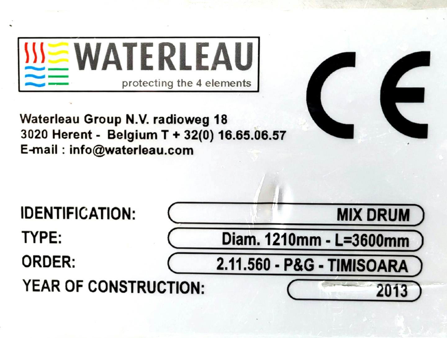 Waterleau mixing drum - Miscelatore - image 6