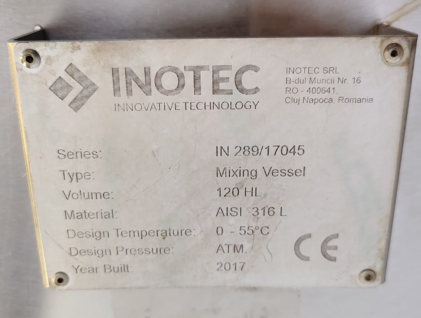 Inotec 12000 Ltr - Сосуд для перемешивания - image 7