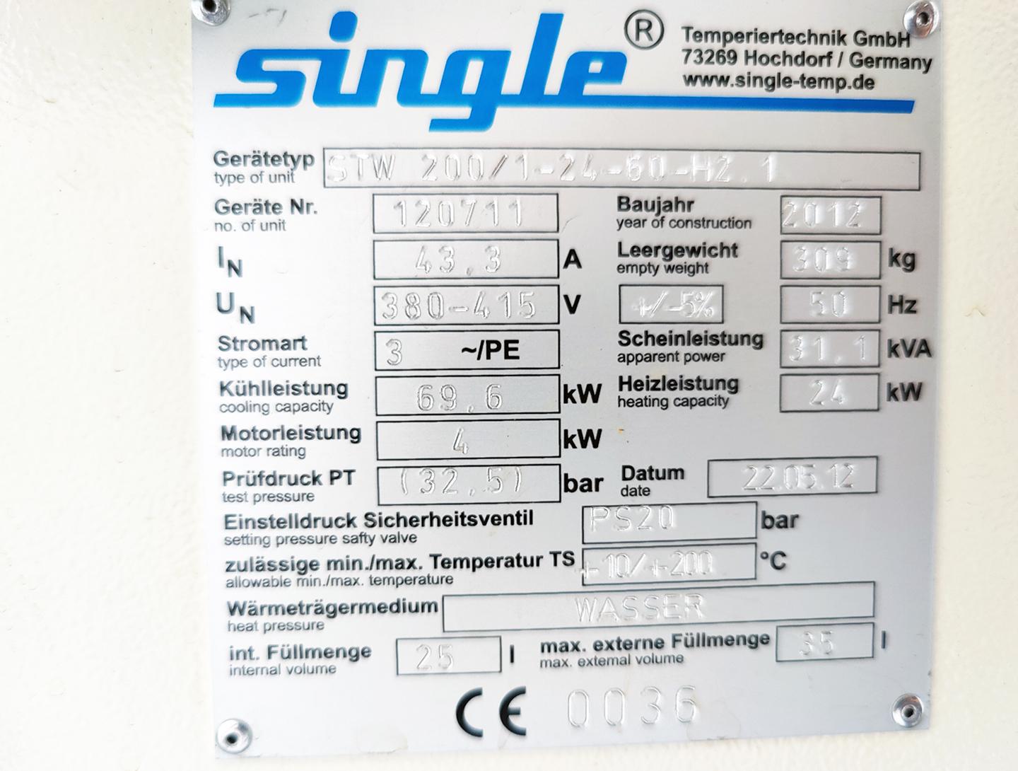 Single Temperiertechnik STW 200/1-24 - Unità di fluido termico - image 4