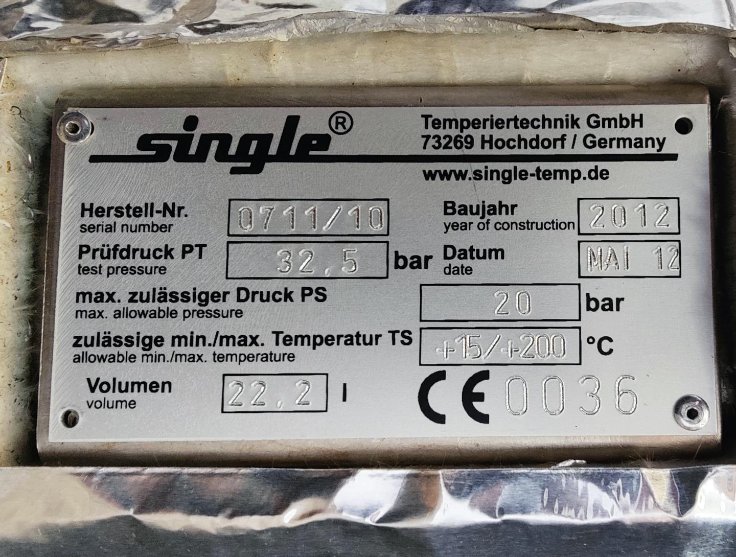 Single Temperiertechnik STW 200/1-24 - Unitate control temperatura - image 7