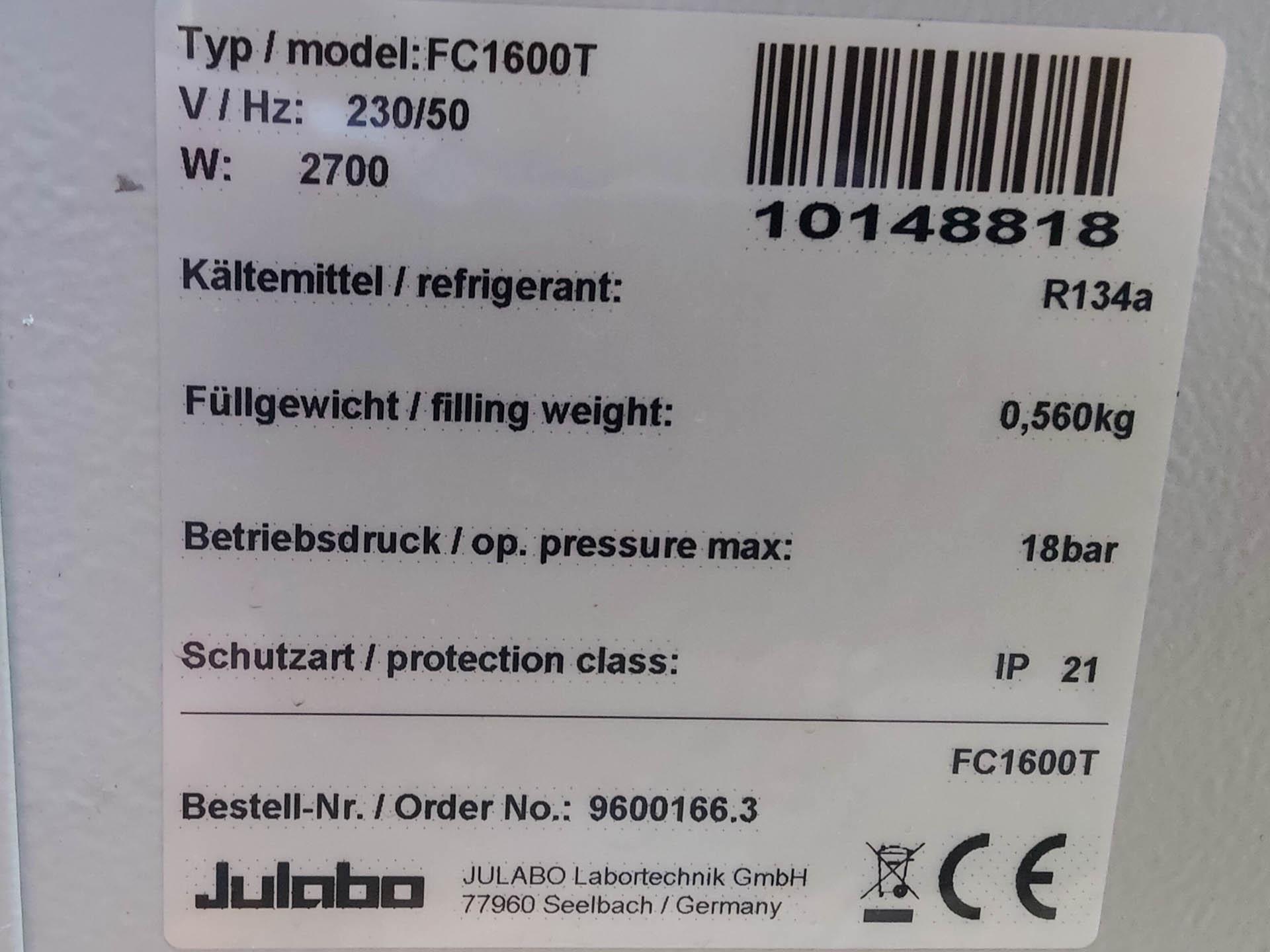 Julabo FC-1600T Chiller - Thermorégulateur - image 9