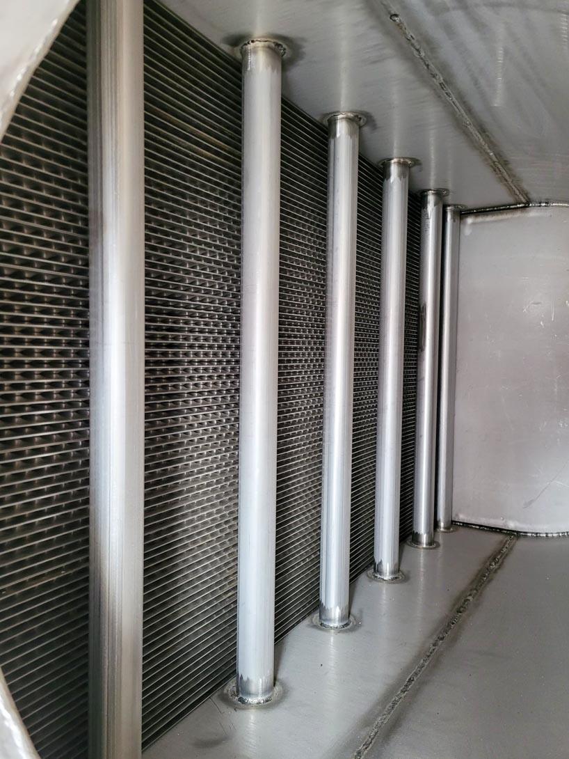 Unex Uniweld; fully welded plate heat exchanger, 132 m² - Płytowe wymiennik ciepła - image 4