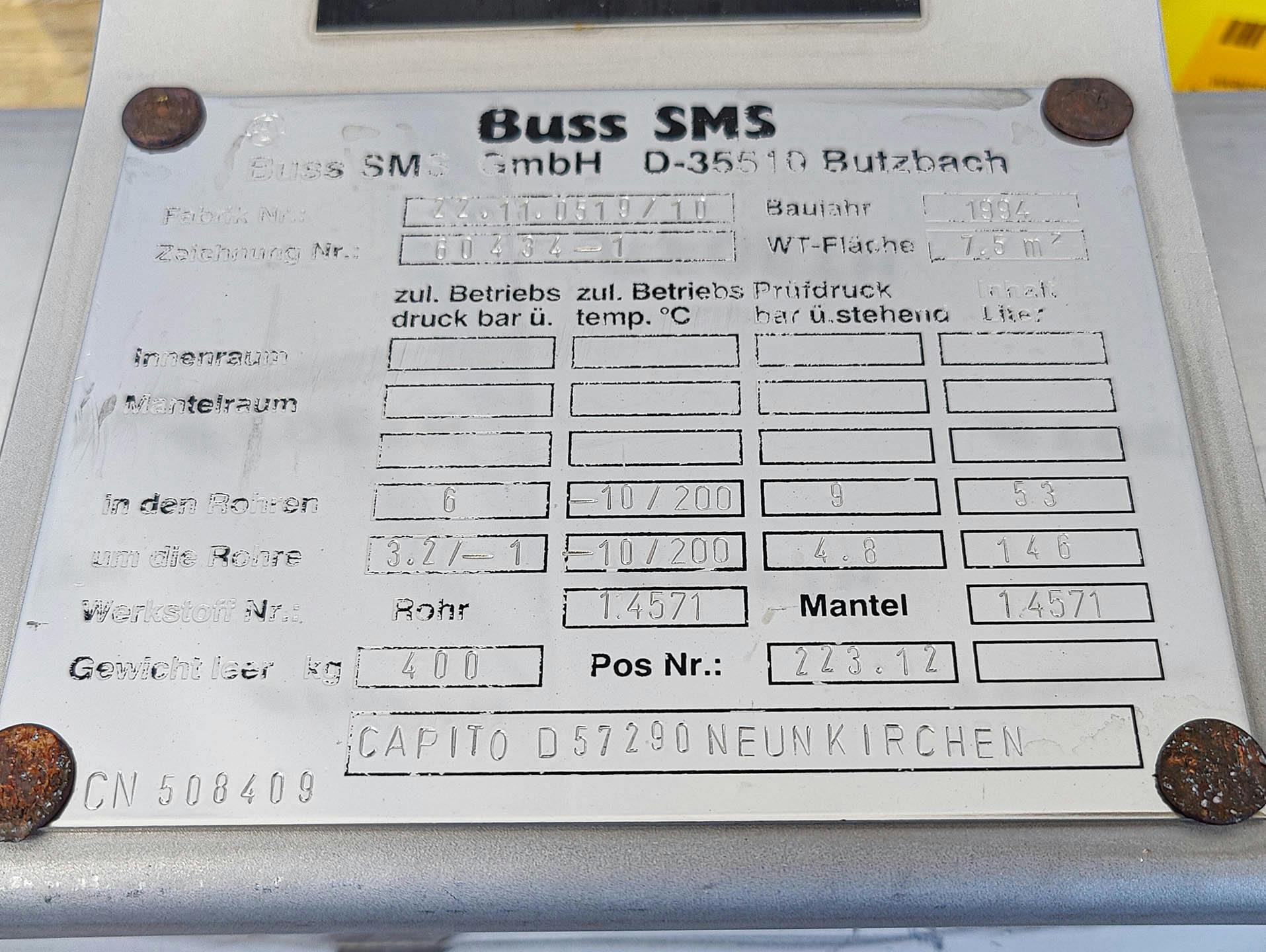 Buss-SMS - Shell and tube heat exchanger - image 7