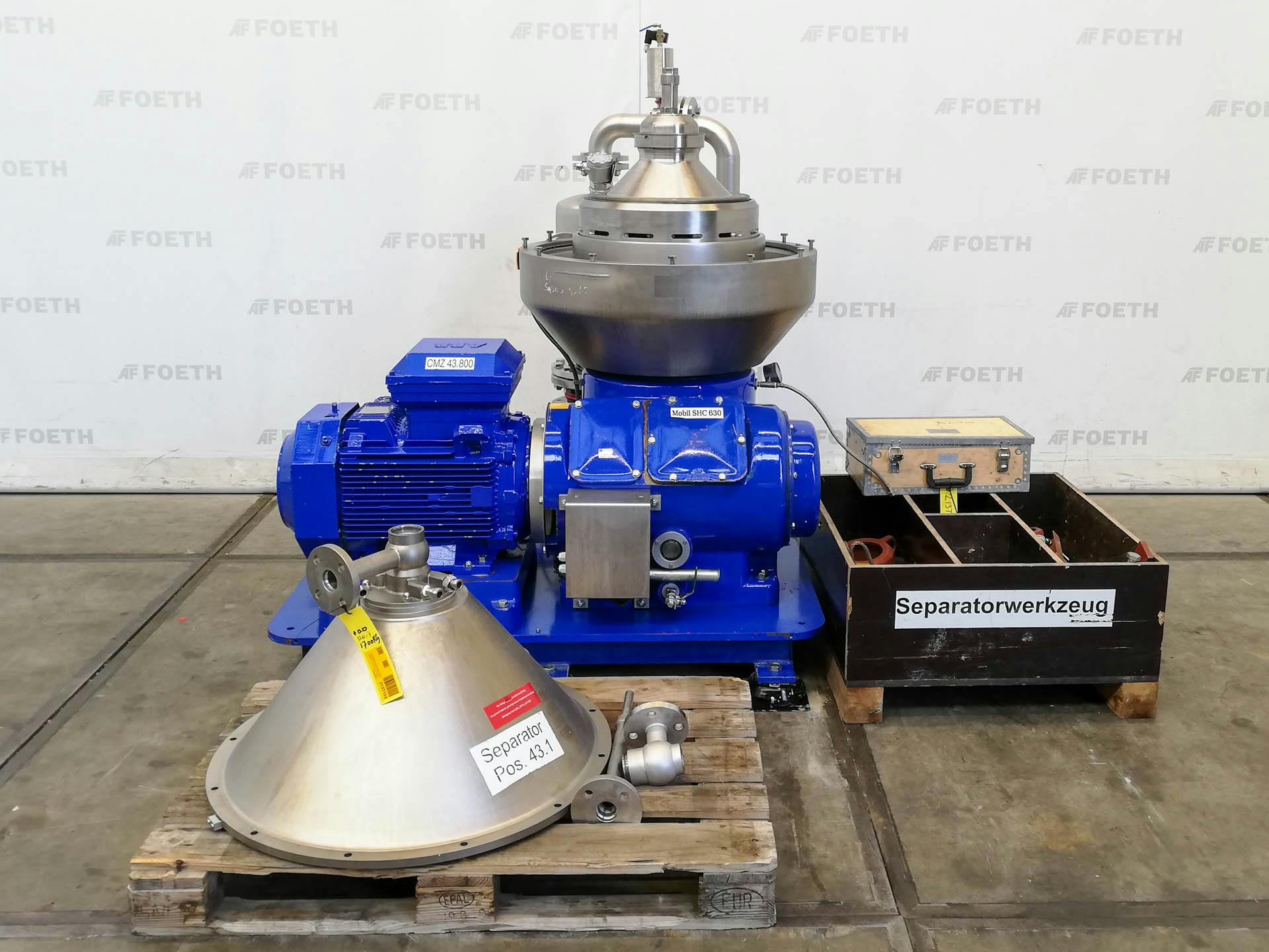 Alfa Laval CHPX 510TGD-15CGRX - Séparateur