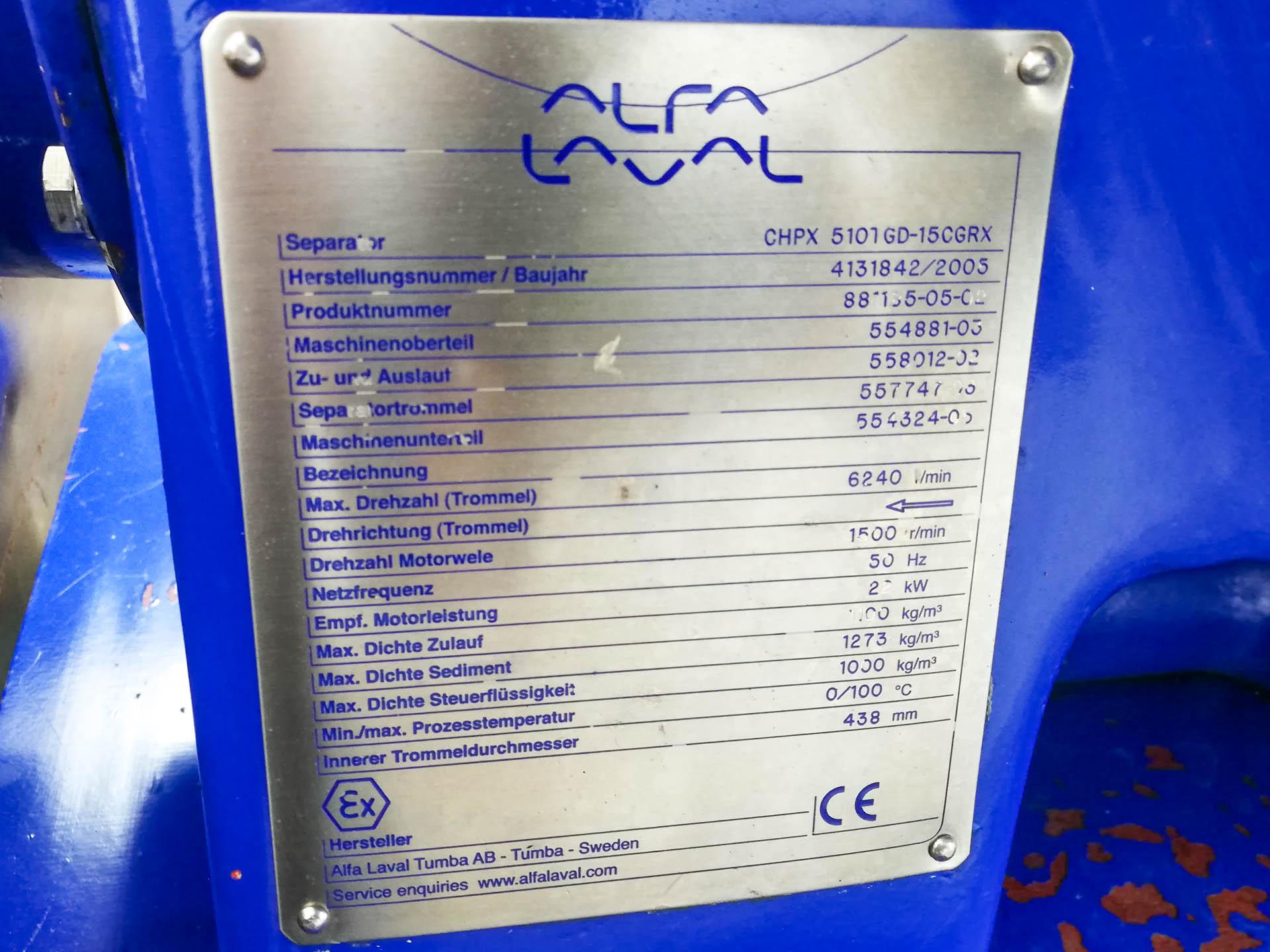 Alfa Laval CHPX 510TGD-15CGRX - Separator - image 8