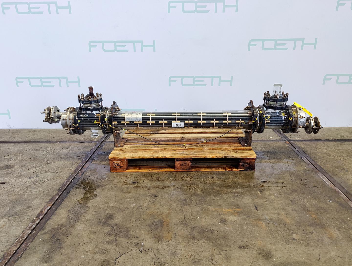 QVF Glasstechnik ROB 32/150/SH/3/SIC - 3,2 m² - Shell and tube heat exchanger - image 1