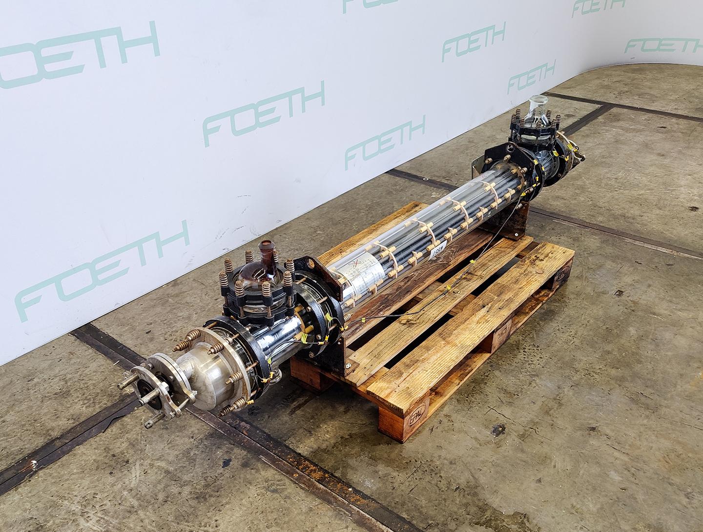 QVF Glasstechnik ROB 32/150/SH/3/SIC - 3,2 m² - Shell and tube heat exchanger - image 2