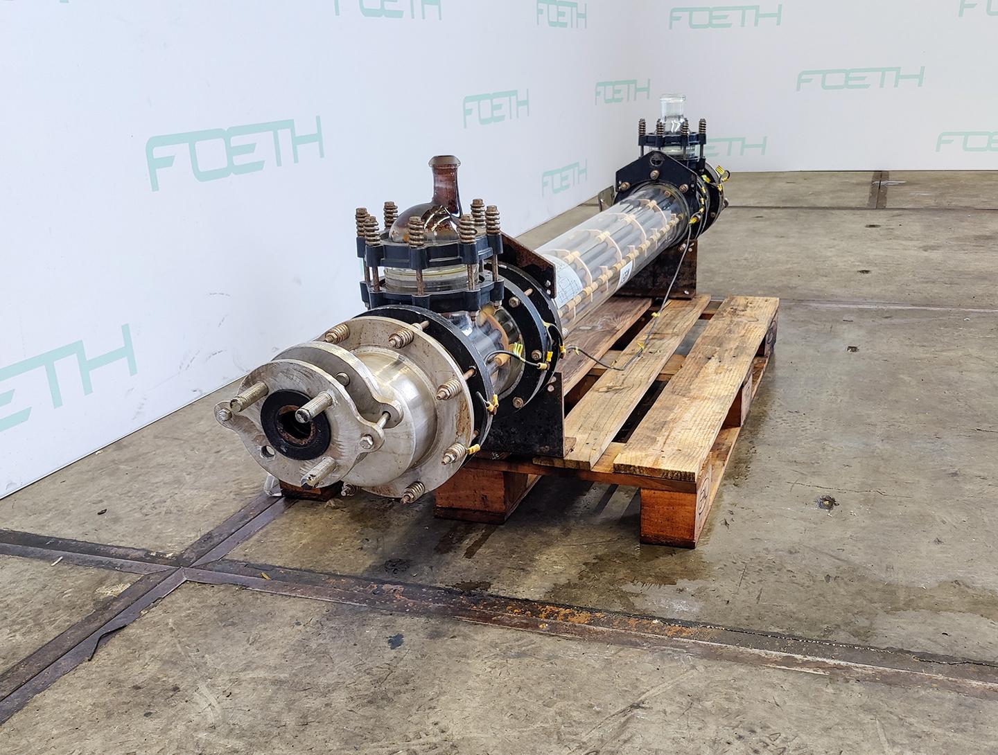 QVF Glasstechnik ROB 32/150/SH/3/SIC - 3,2 m² - Shell and tube heat exchanger - image 3