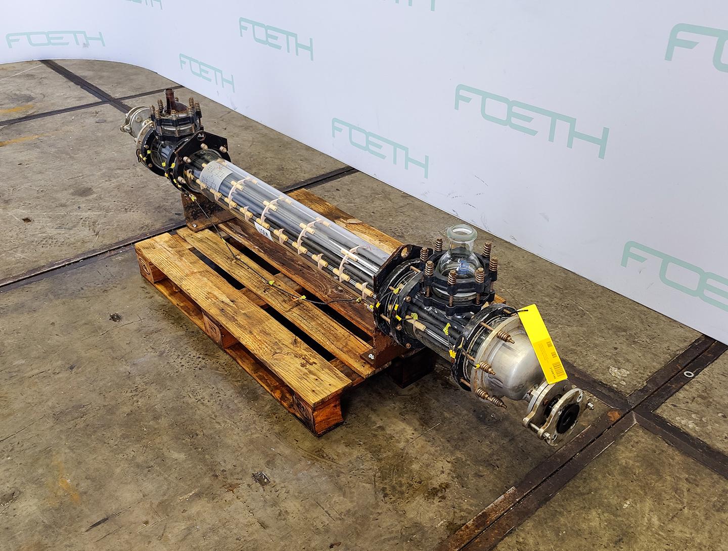 QVF Glasstechnik ROB 32/150/SH/3/SIC - 3,2 m² - Shell and tube heat exchanger - image 4