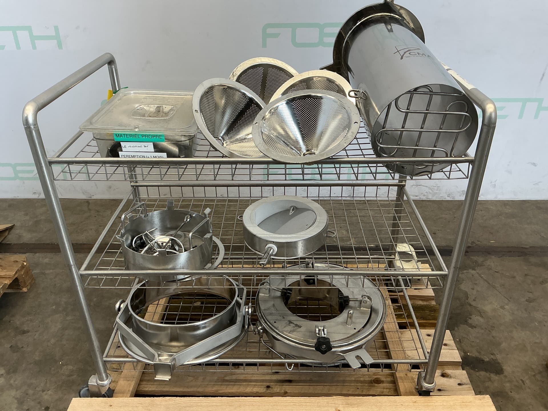 CMA Quimpe Container Mixer with Sieve Granulator - Miscelatore a bicchiere - image 6