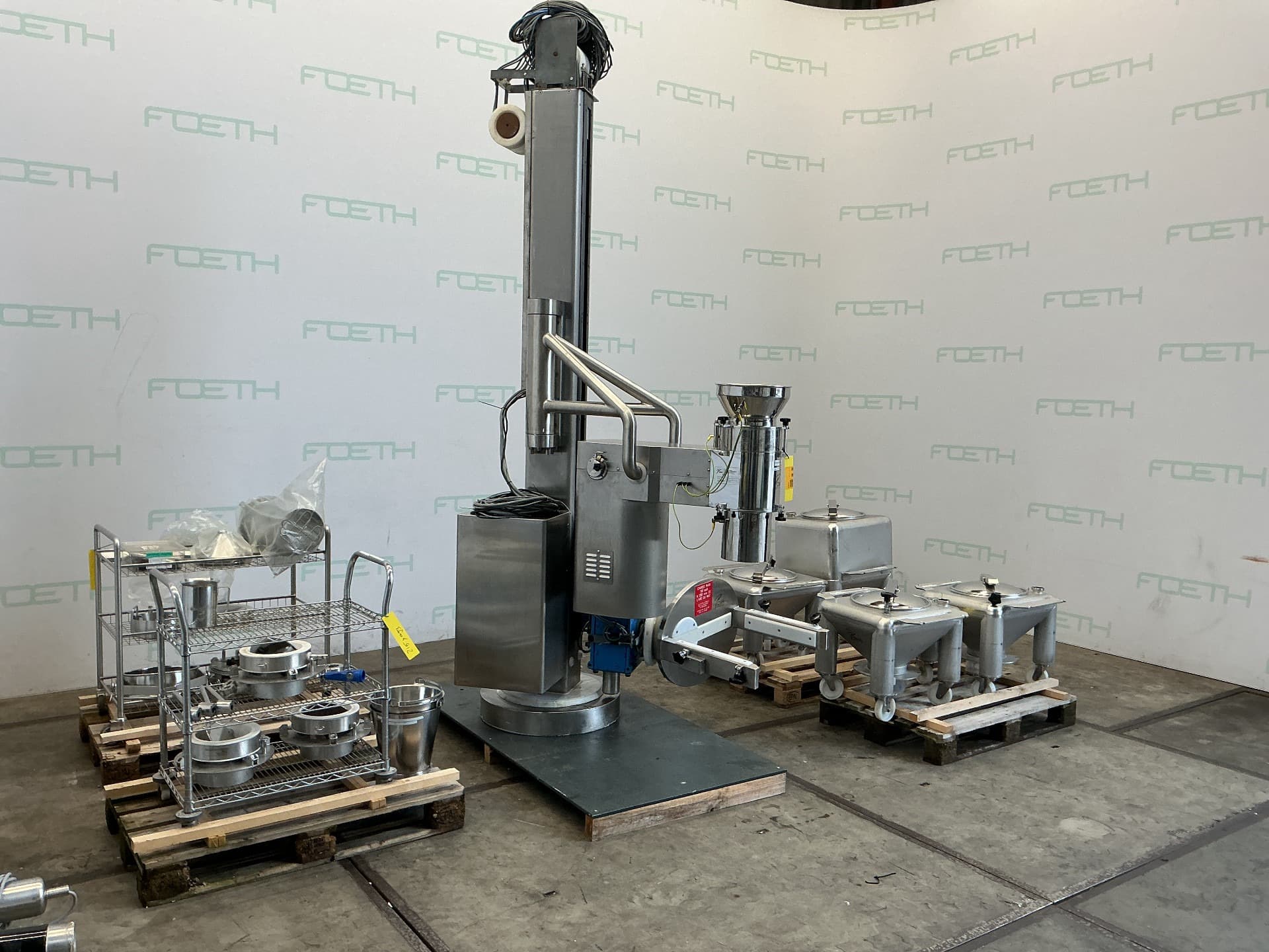 CMA Quimpe Container Mixer with Sieve Granulator - Miscelatore a bicchiere - image 2