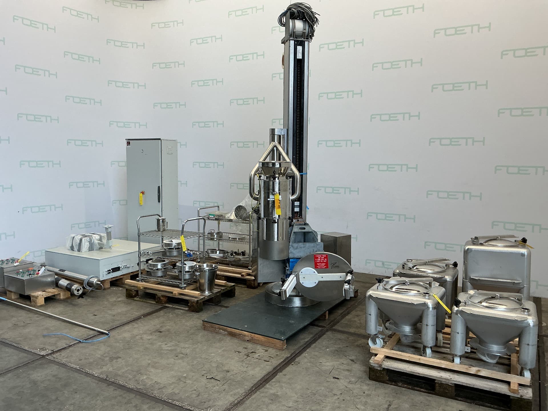 CMA Quimpe Container Mixer with Sieve Granulator - Miscelatore a bicchiere - image 1
