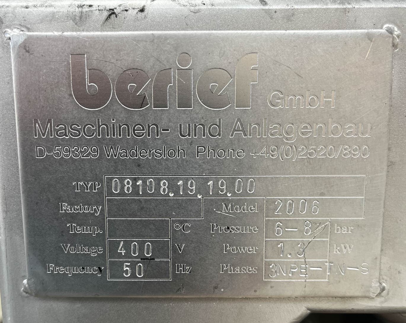 Berief 1500 Ltr - Сосуд для перемешивания - image 14