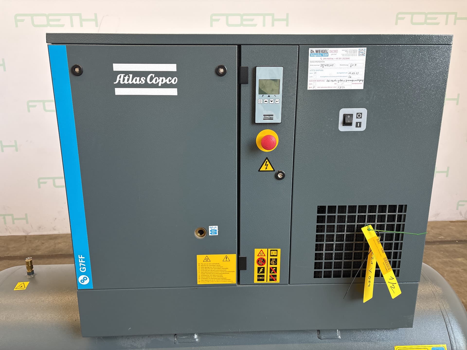 Atlas Copco G7 FF — Screw Compressor - Soplante - image 8