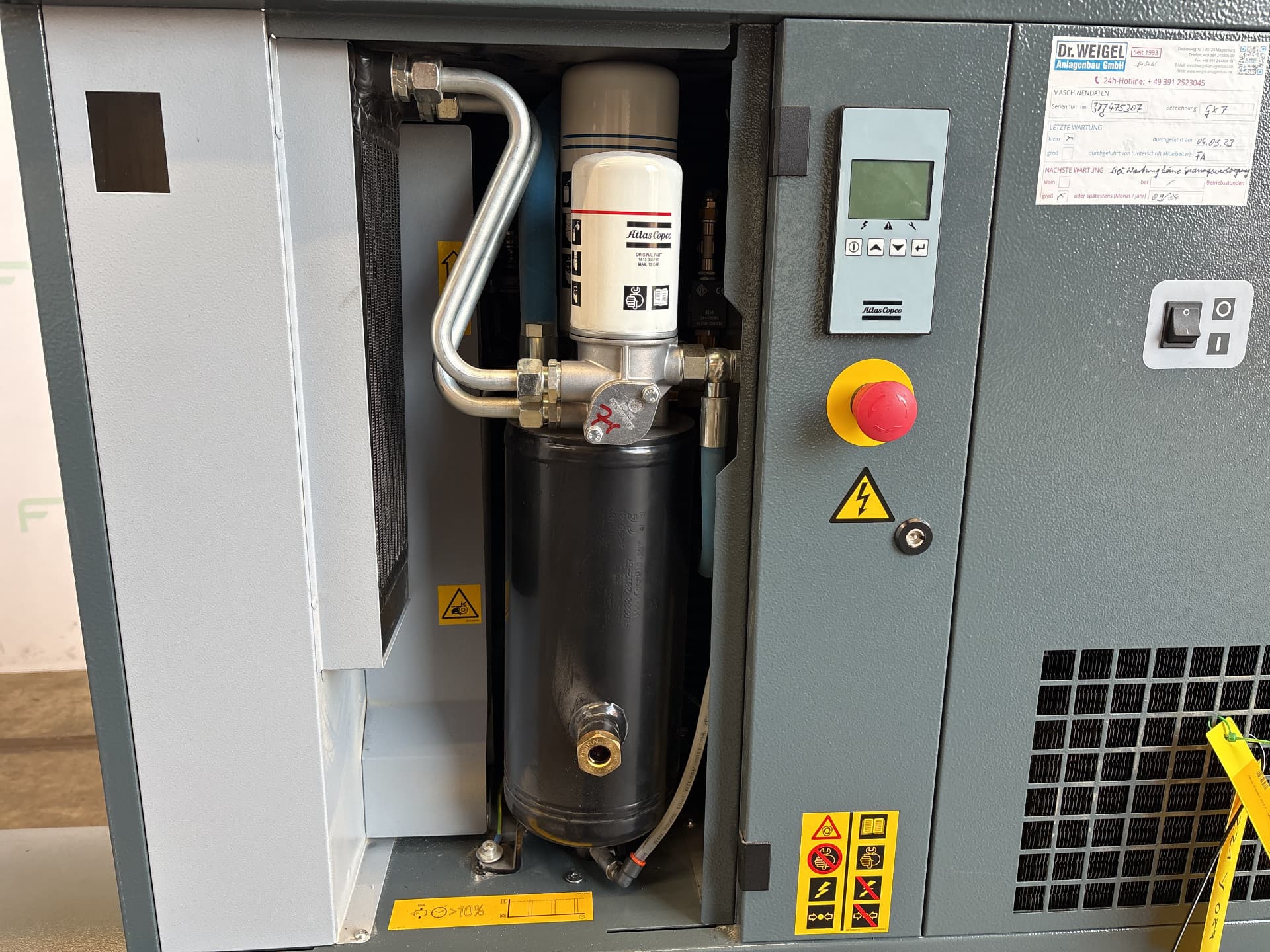 Atlas Copco G7 FF — Screw Compressor - Soplante - image 10