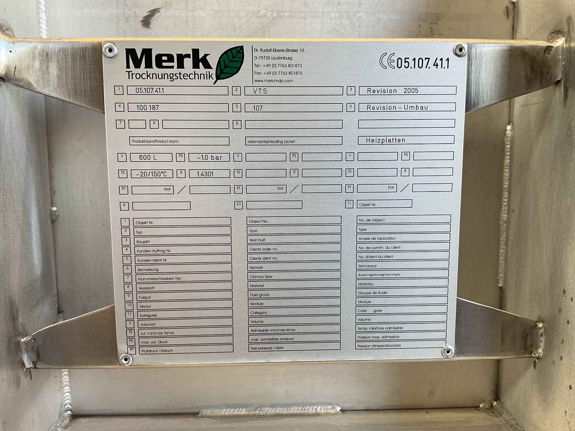 Perinox VTS 600 l. - Traydroger - image 4