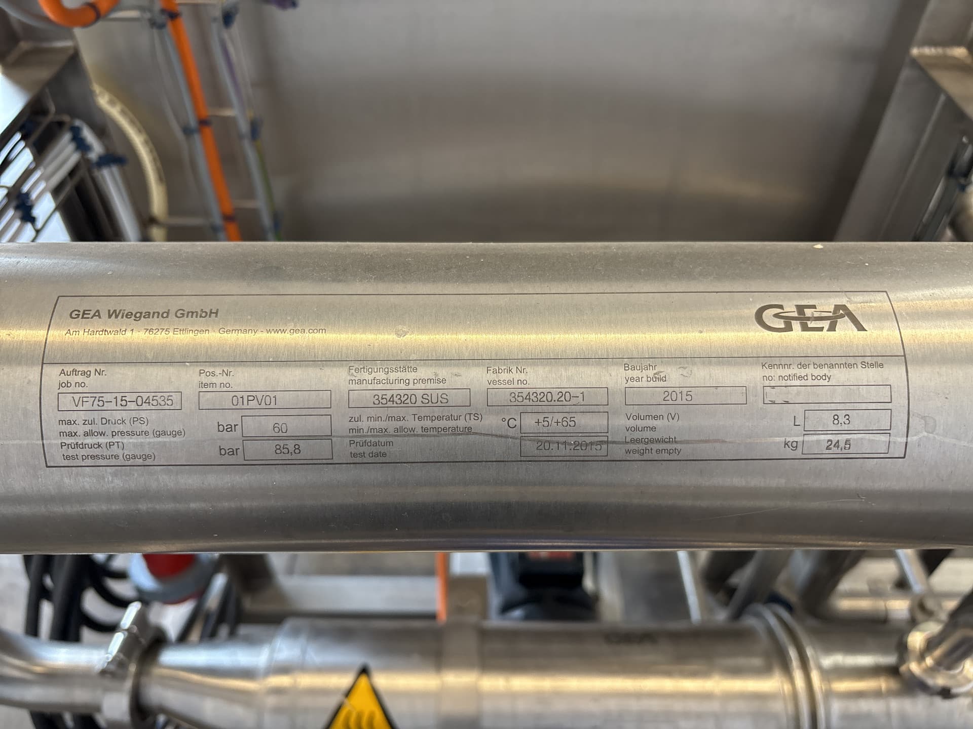 GEA Wiegand Membrane Filtration Plant — Reverse Osmosis - Miscellaneous filter - image 20