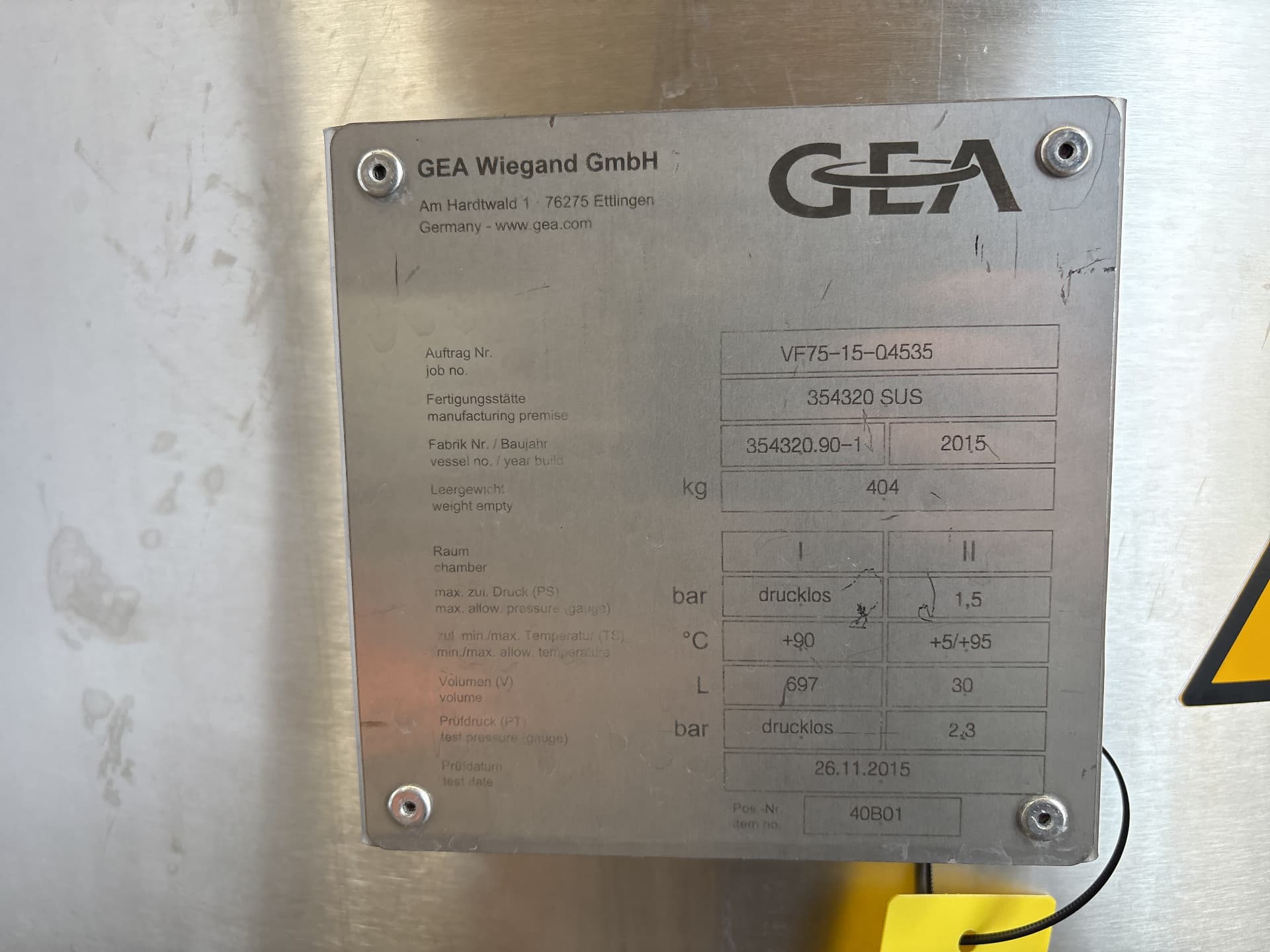 GEA Wiegand Membrane Filtration Plant — Reverse Osmosis - Miscellaneous filter - image 7