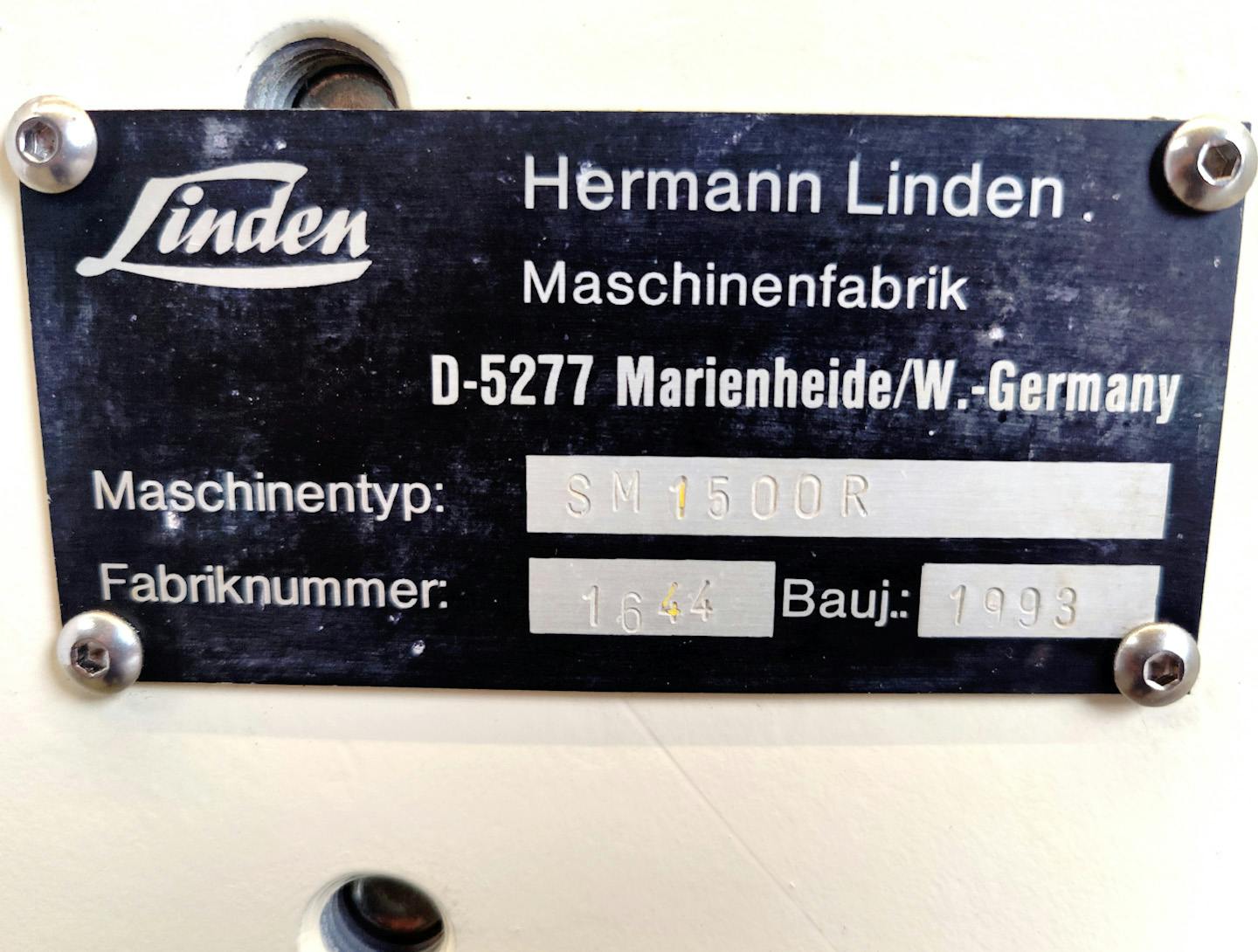 Hermann Linden SM 1500 R - Miscelatore a pale - image 8