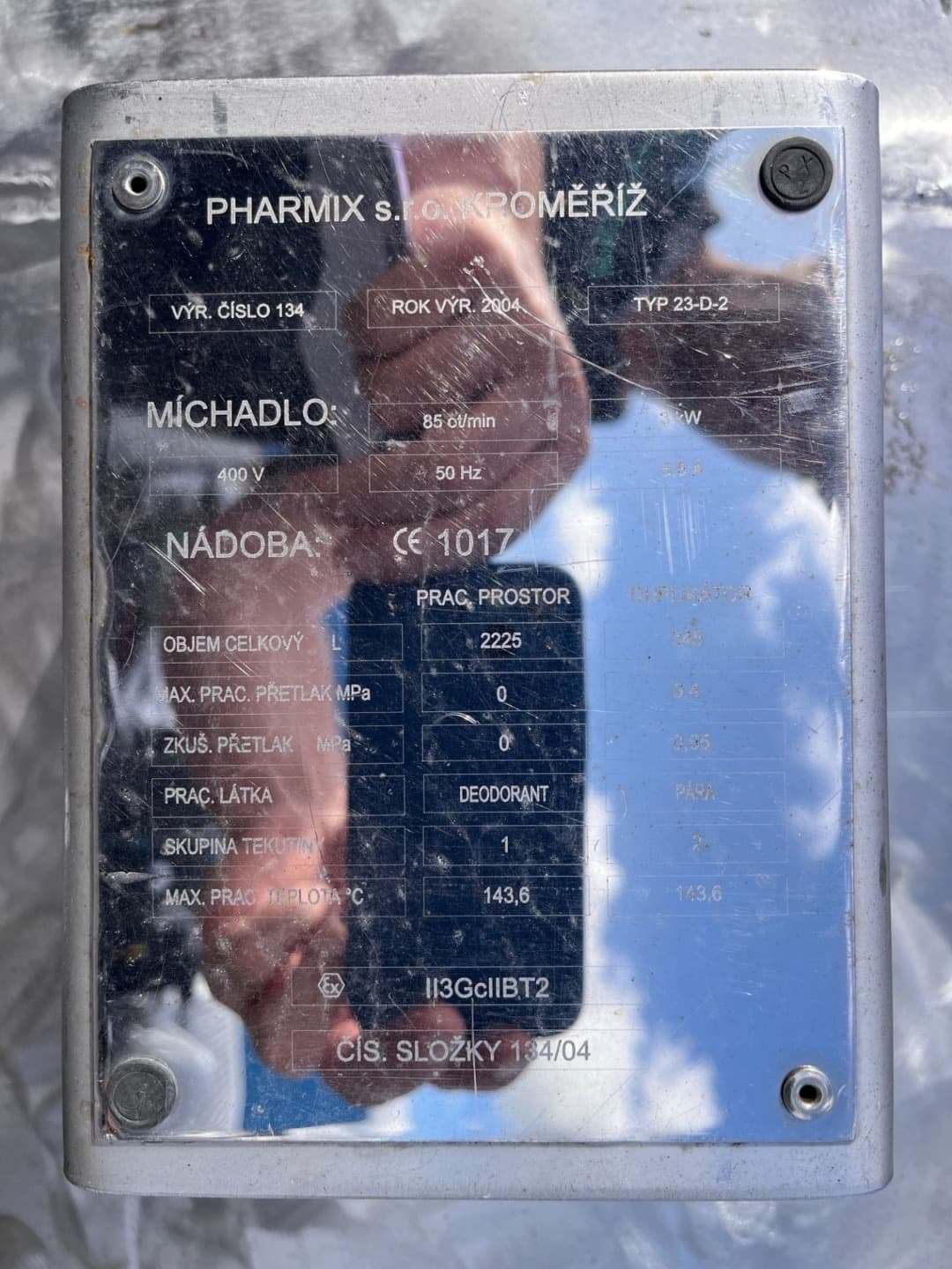 Pharmix 2225 Ltr - Сосуд для перемешивания - image 9