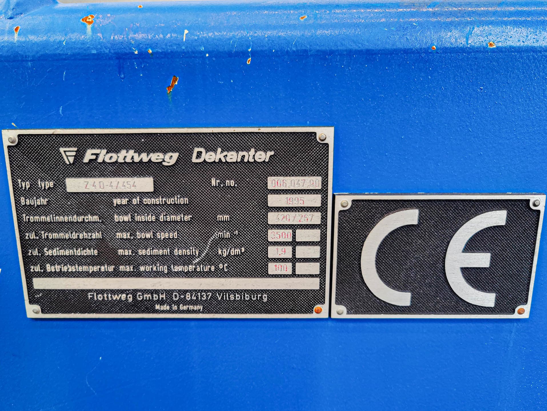 Flottweg Z4D/454 - Wirówka dekantacyjna - image 10