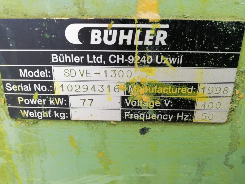 Bühler SDVE-1300 - Driewals - image 7
