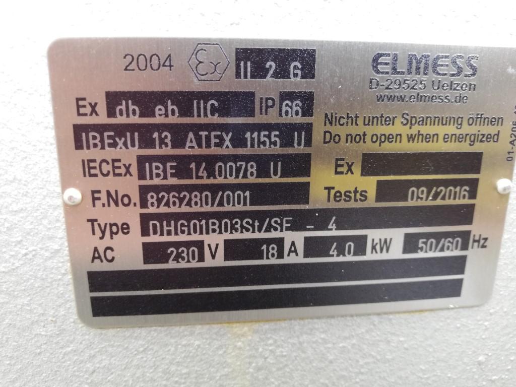 Elmess DHG01B03St/SE-4 flow heater (2x) - Unitate control temperatura - image 7