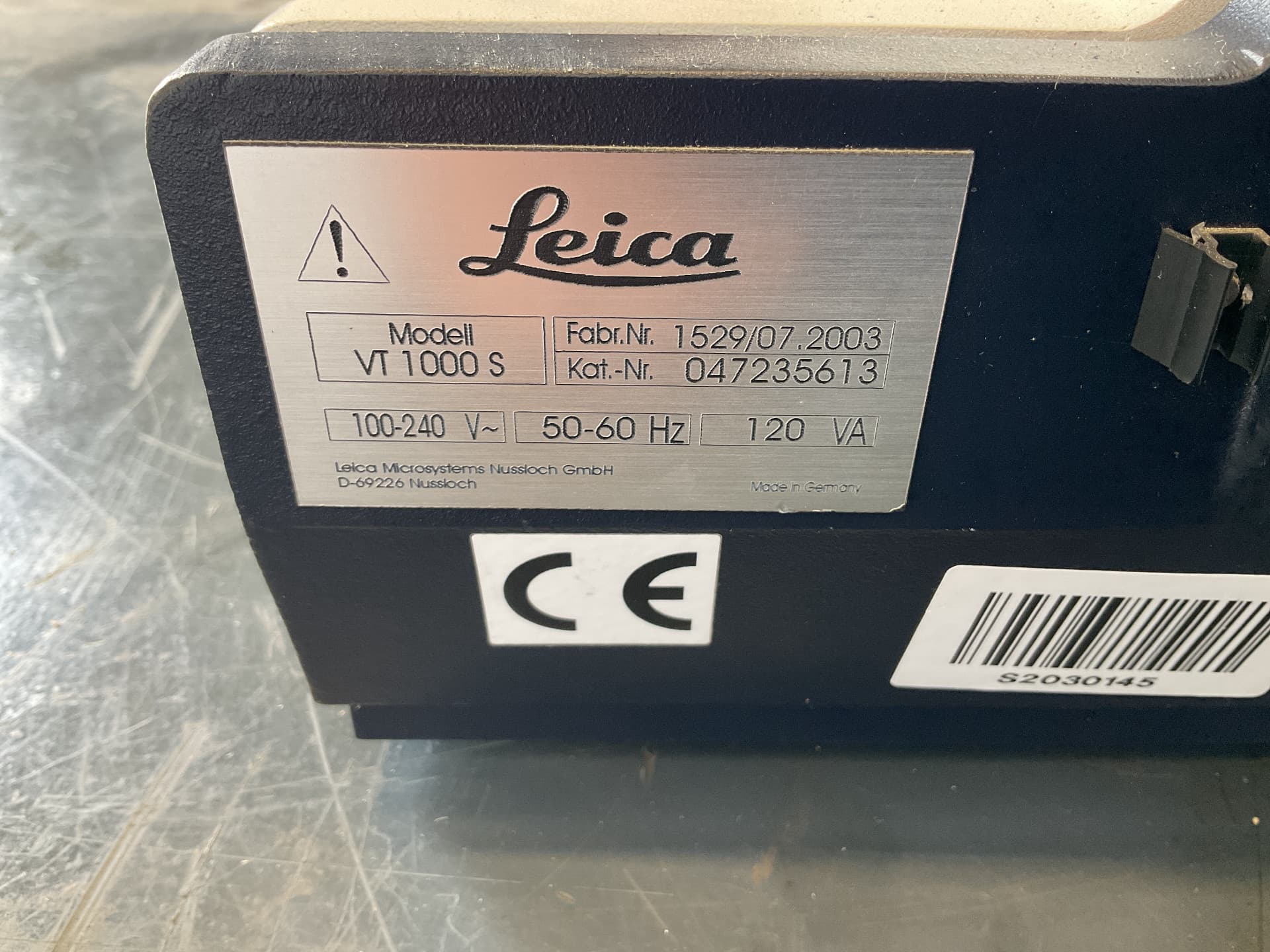 Leica VT 1000 S — Vibrating Blade Microtome - Varie - image 5