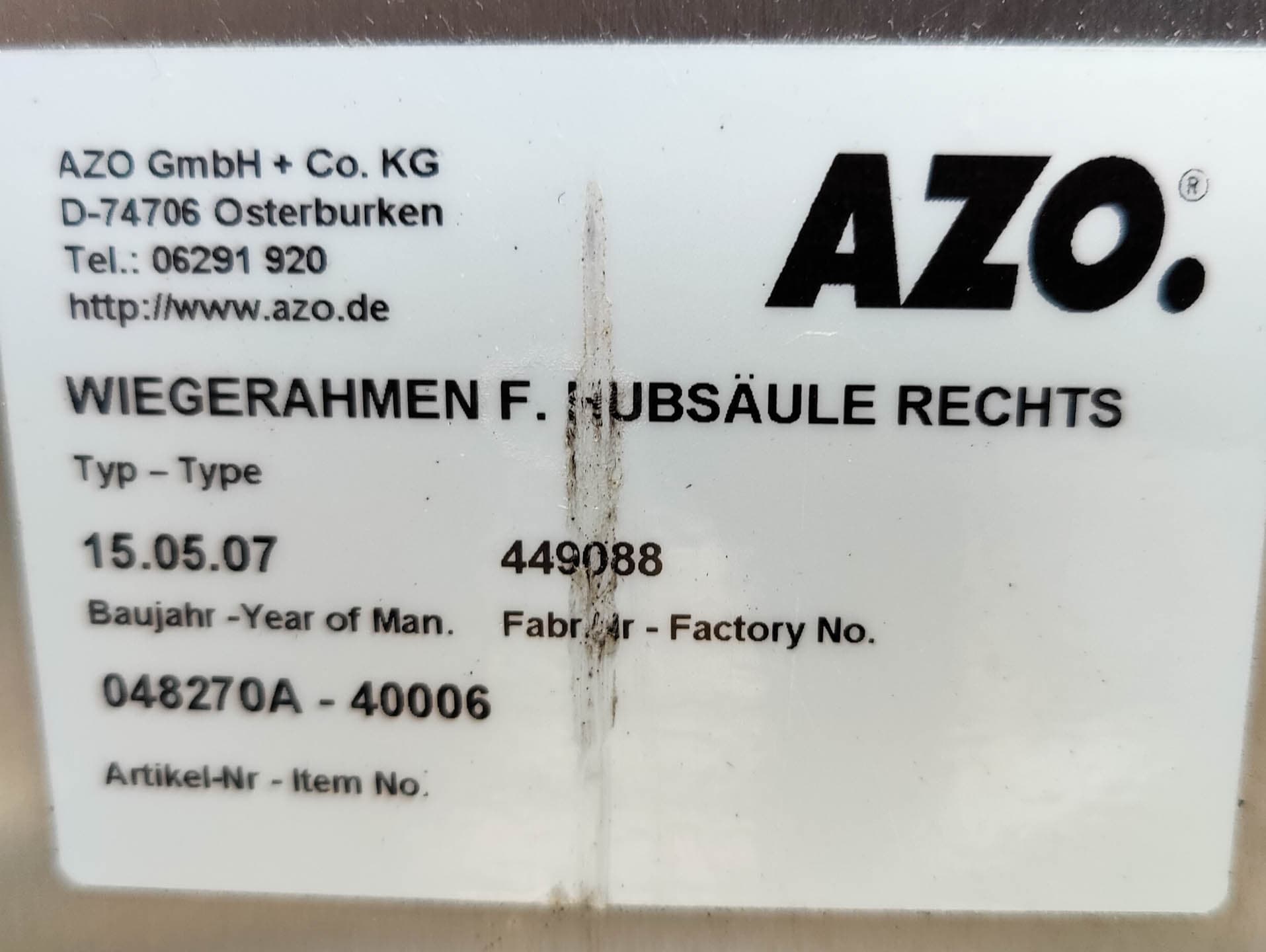AZO DA-360 SP - Roterende zeef - image 16