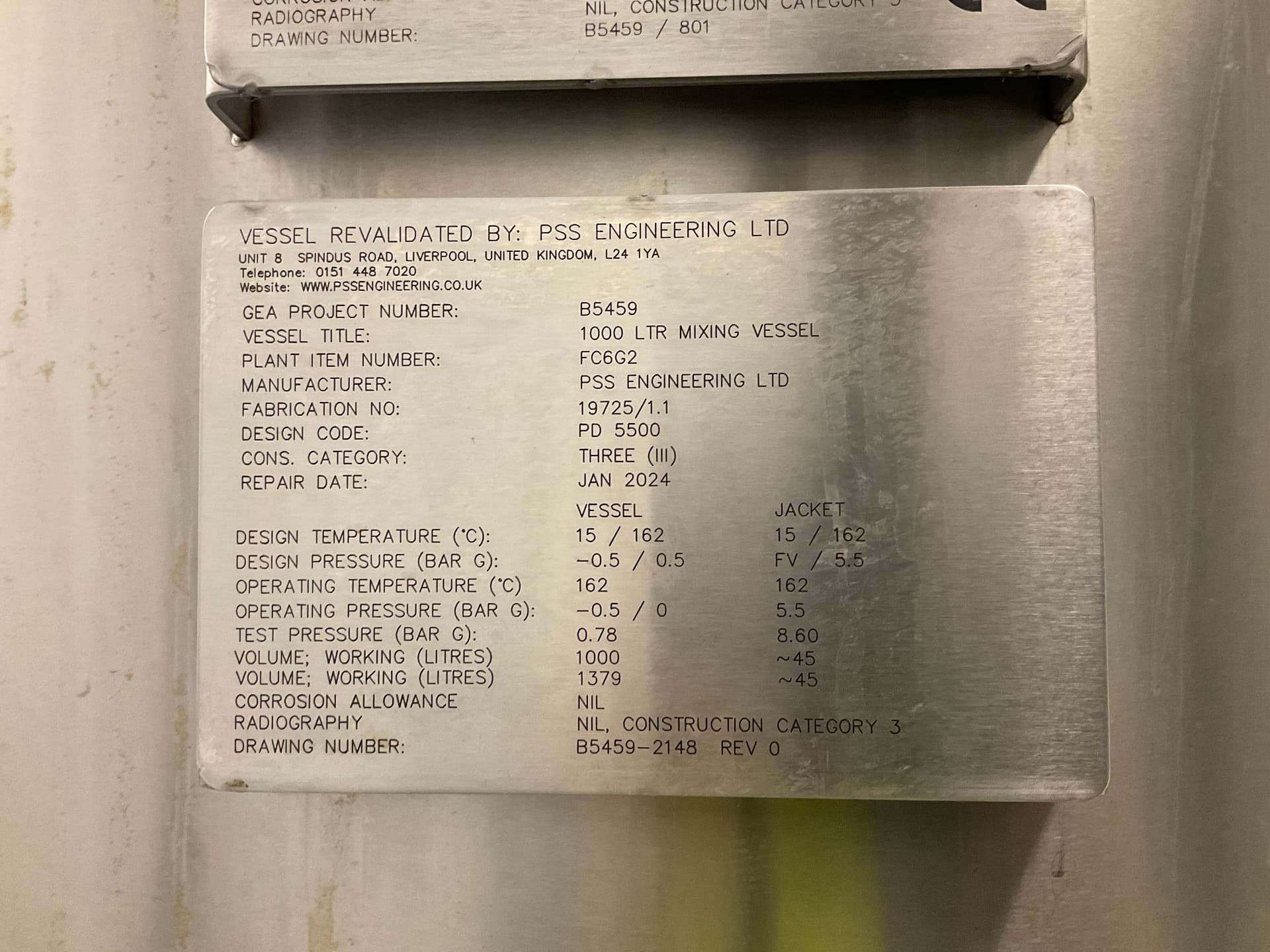 Fryma Koruma 6350 L - Cuve de process - image 11