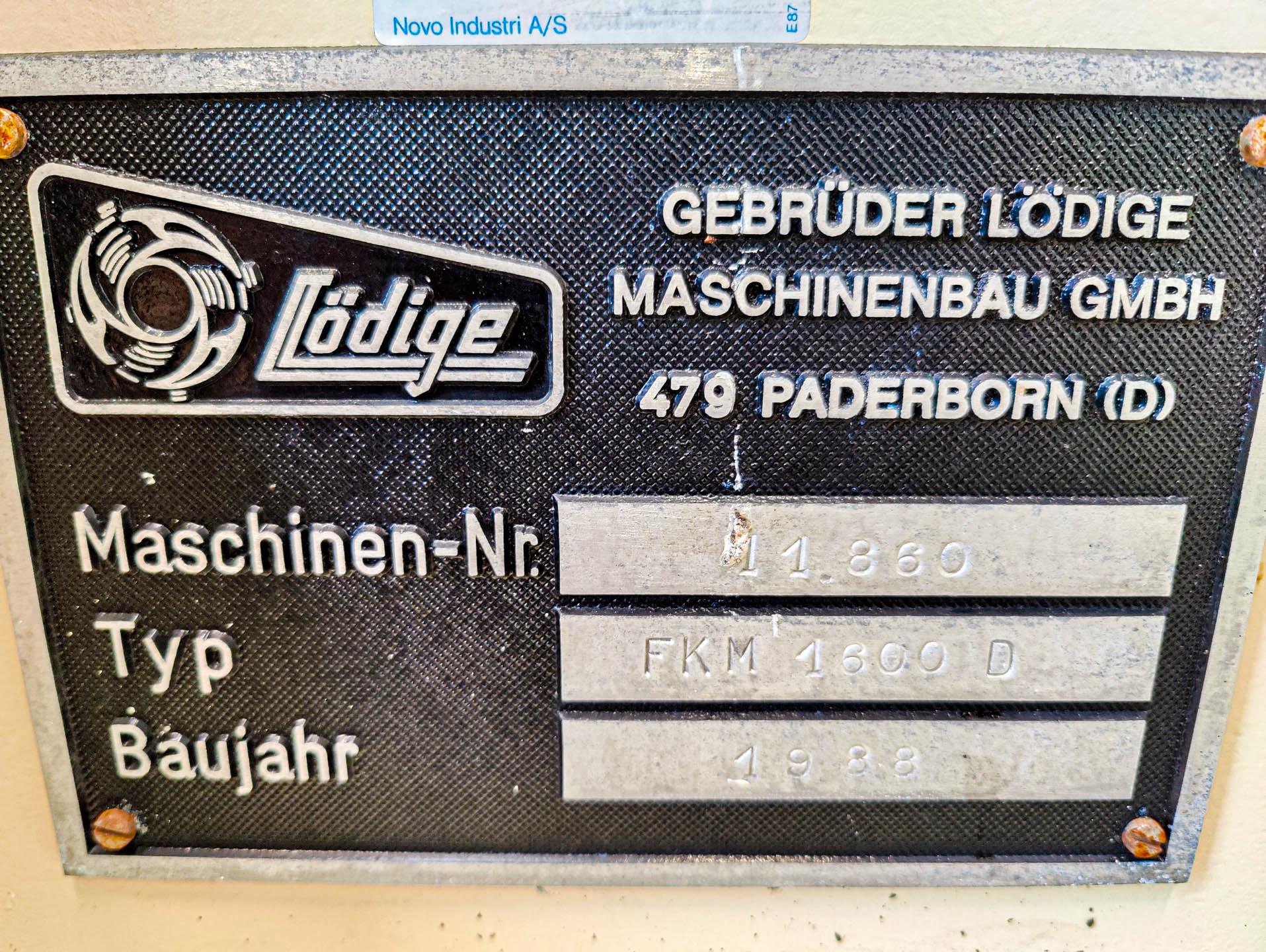 Loedige FKM 1600 D - Turbo miscelatore per polveri - image 9