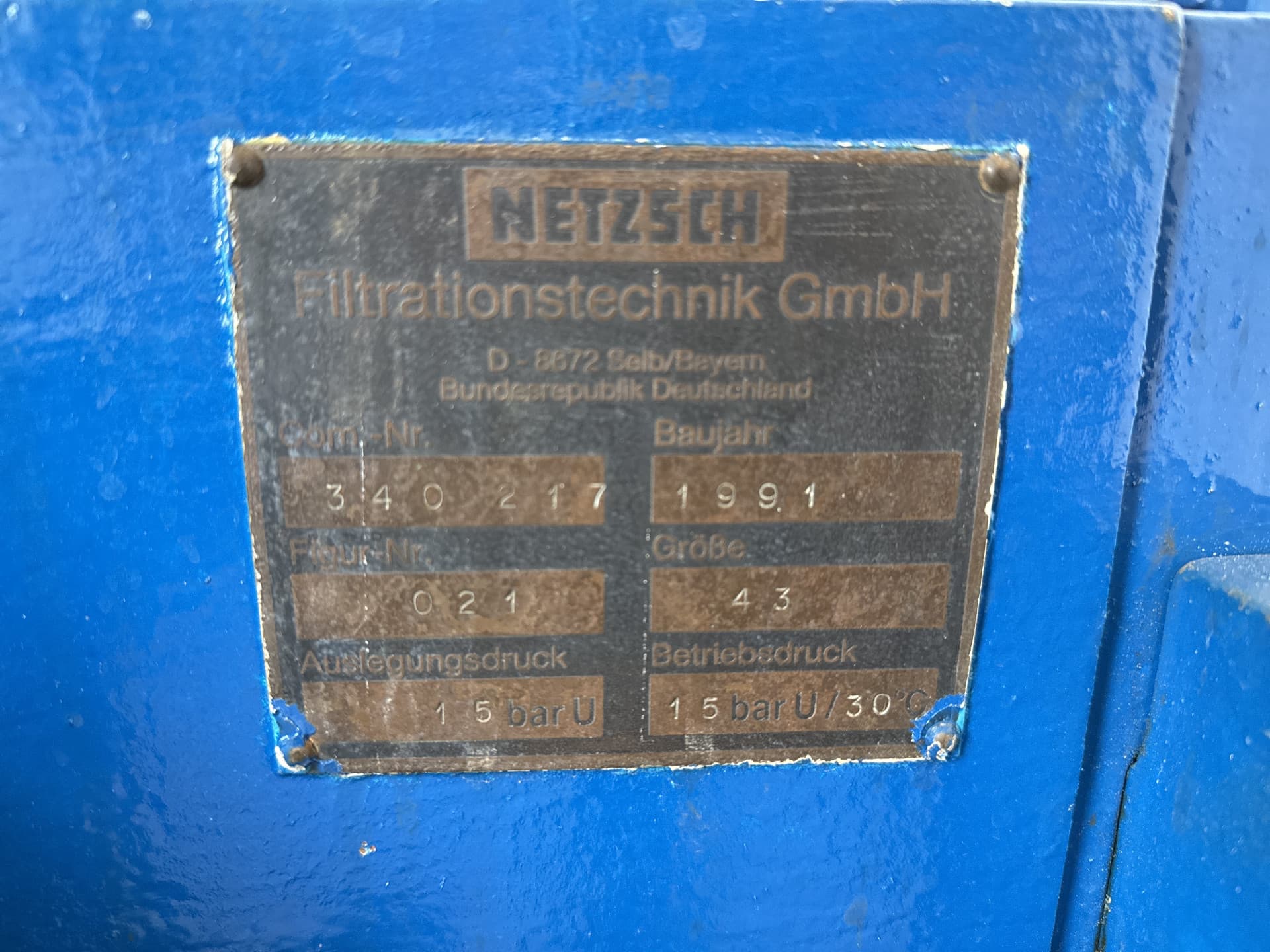  Netzsch 43 (19,5 m2) - Filterpers - image 3